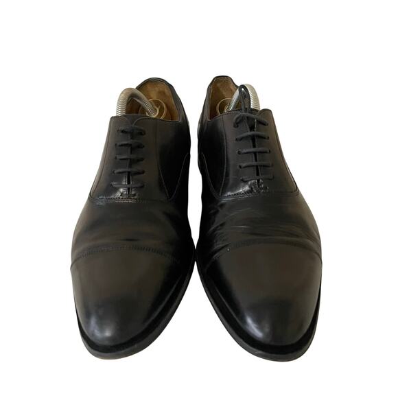 Suitsupply black leather Oxford shoes Size:42